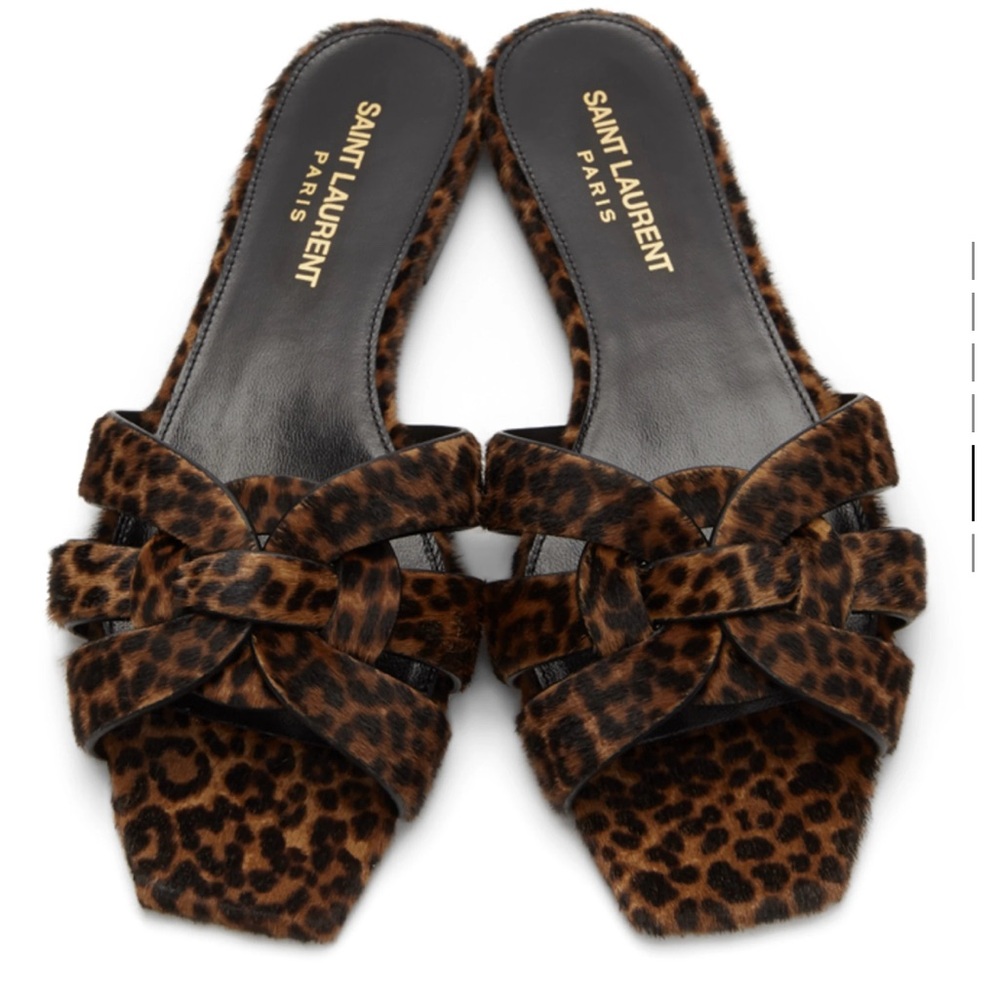 SAINT LAURENT | Tribute Sandals | NWT | 38.5